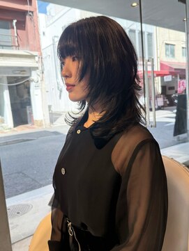 ニール(nier) ウルフレイヤーウルフカットレイヤーカット広島美容院