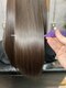 エルヘアー(el HaiR)の写真/指通りなめらかな、ツヤ髪へ◇ダメージレスなカラー剤やオーダーメイドトリートメントで髪本来の美しさへ♪