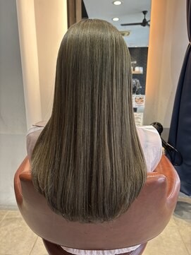 リベア トウキョウ 東大島店(Rever Tokyo) オリーブカラー/前髪/アンブレラカラー/[東大島/東大島駅]