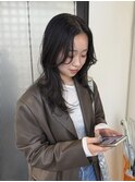 ミニウルフホワイトグレージュレイヤーカット大人ショート美髪
