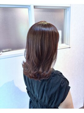 コハク(COHAQ BEAUTY AND RESORT) レイヤー/レイヤーボブ/外ハネ/30代40代/湘南