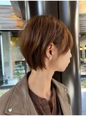 マッシュショート/レイヤーボブ/大人ショート/ウェーブヘア