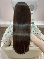 ソンノ(sonno)&nbsp;髪質改善ストレート ロングストレート 縮毛矯正 20代 透明感