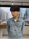ショートニュアンスマッシュ/フェザーパーマ/横浜