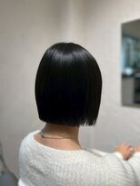 エス 大阪梅田店(es)&nbsp;髪質改善縮毛矯正×似合わせカット【ボブ】