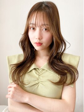 レア 表参道(L'ea) ・オリーブグレー/クラゲヘアー/ココアベージュ/小顔カット/黒髪
