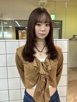 ラヴィズム(LUVISM)&nbsp;顔周りレイヤー/ダブルカラー/髪質改善ケアブリーチ万代新潟駅◆