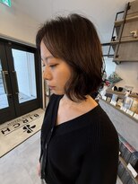 バーチミシマ(BIRCH mishima)&nbsp;切りっぱなしボブ似合わせパーマ☆圧倒的技術のパーマヘア