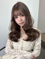 ボタン ハカタ(VOTAN hakata)&nbsp;【VOTAN坂本早苗】レイヤー/チョコレートブラウン/ぱっつん前髪