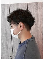 ヘアーリゾートノーブル(Hair Resort Noble) 【ツイストスパイラルパーマ】ツーブロック刈り上げマッシュ
