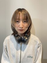 シアアルン 新小岩店(SHEER alun)&nbsp;◆【個性×透明感】表面アンブレラ×顔まわりウルフ【新小岩】