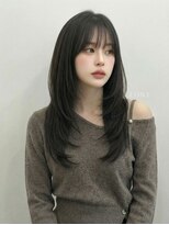 ラフ バイ マグ 南松本(R.A.F. by Mag)&nbsp;ブリーチなしカラー◎韓国レイヤーロング×湿気対策