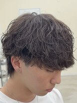 アウラ(AURA) シャドウパーマ波巻きパーマメンズパーマ