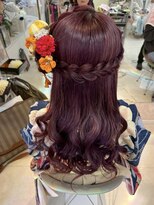 ハナココ 水戸店(hana Coco)&nbsp;ハーフアップ