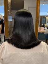 ロンドアベニール 北千住(Lond avenir)&nbsp;ダークパープル/髪質改善/縮毛矯正/オリーブベージュ/北千住