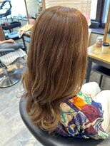 ヘアリゾート粋 トゥジュ 池袋東口店(tujuh)&nbsp;透明感ライトベージュ/セミロング/レイヤーカット
