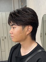 ジーナ 天神(Zina)&nbsp;【Zina】曲がる縮毛矯正でつくるフェザーウルフ