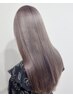 カット+透明感/艶カラー¥12800/平日1000円OFF