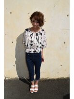 ポルム パプリカ(polum paprika)&nbsp;30代大人可愛いショートボブスタイル