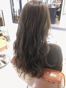 ルフ ヘアーデザイン(ruf hair design) 【ruf  hair design】ロングスタイル　べージュカラー