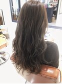 【ruf  hair design】ロングスタイル べージュカラー