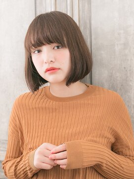 リリアン 青山(relian) 王道ナチュラルワンカールのまとまりボブ☆relian青山