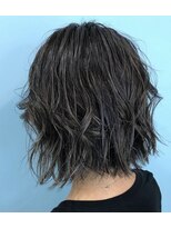 オーストヘアーモニカ 梅田茶屋町2号店(Aust hair Monica)&nbsp;グランジボブ×ハイライト