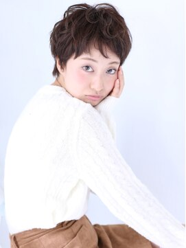 ウナカサ 箕面(unacasa) unacasa☆natural☆グレージュアンニュイショートボブ☆