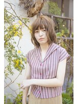 ページボーイ美容室&nbsp;シンプルミディアムにワンカールプラス