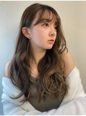 シアベージュ_フェザーバングラベージュダークアッシュ
