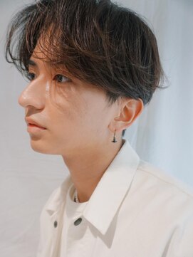 ディッセンバー 神宮前(December) 【laundry】ショートセンターパート/ニュアンスパーマ