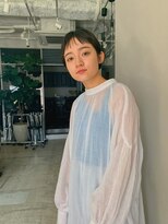 フィルムス 新宿(FILMS)&nbsp;斜めバング/グレージュカラー/デザインカラー/シルキーベージュ