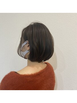 サンクチュアリ ウィズエデン 京橋店(Sanctuary with eden) 伸ばし中ボブスタイル