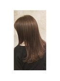 大人愛されセミロング