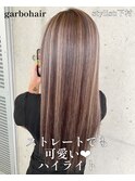 #3Dカラー#外国人風#ハイライト#ヘアカラー#コントラストカラー