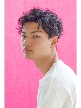 にもう スプリングスタイルワイルドアップバングナチュラルパーマS