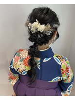 シーン 池袋(scene.)&nbsp;scene.【シーン】【池袋 西口徒歩3分】卒業式袴　あみおろしヘア