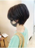 ［金子涼］癖毛も簡単に扱えるスッキリショート！新橋/ミネコラ