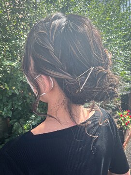 ヘア ショップキャリー アレンジ