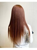 ナチュラルストレートロング
