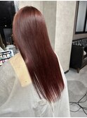 韓国風チェリーレッド