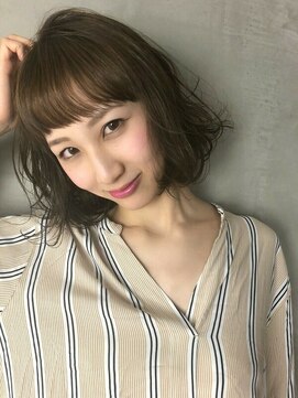 モニカ 横須賀中央店(Monica) 大人可愛い/ショコラアッシュ/ヘルシースタイル/ふんわりカール