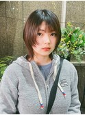 ショートウルフ 短めウルフカット