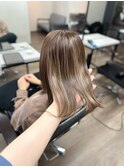 ハイライトカラーケアブリーチダブルカラー白髪ぼかし脱白髪染め