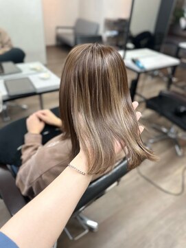 ヴィフ 大船(VIF) ハイライトカラーケアブリーチダブルカラー白髪ぼかし脱白髪染め