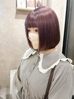 セシルヘアー(CECIL hair) ピンクパープルボブ　下北沢