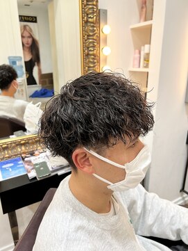 コワファースト  させぼ五番街店(COIFF1RST) 波巻き×マッシュ☆