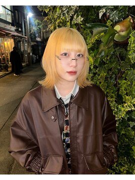 キイ 原宿 表参道(K.e.y) ハイトーンカラー／ハイトーンウルフ