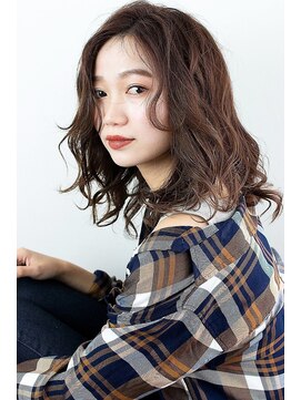 オーバーヘアー 所沢店(over hair) 【over hair】 エアリーウェーブスタイル