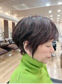 ニュアンスパーマ ショート
